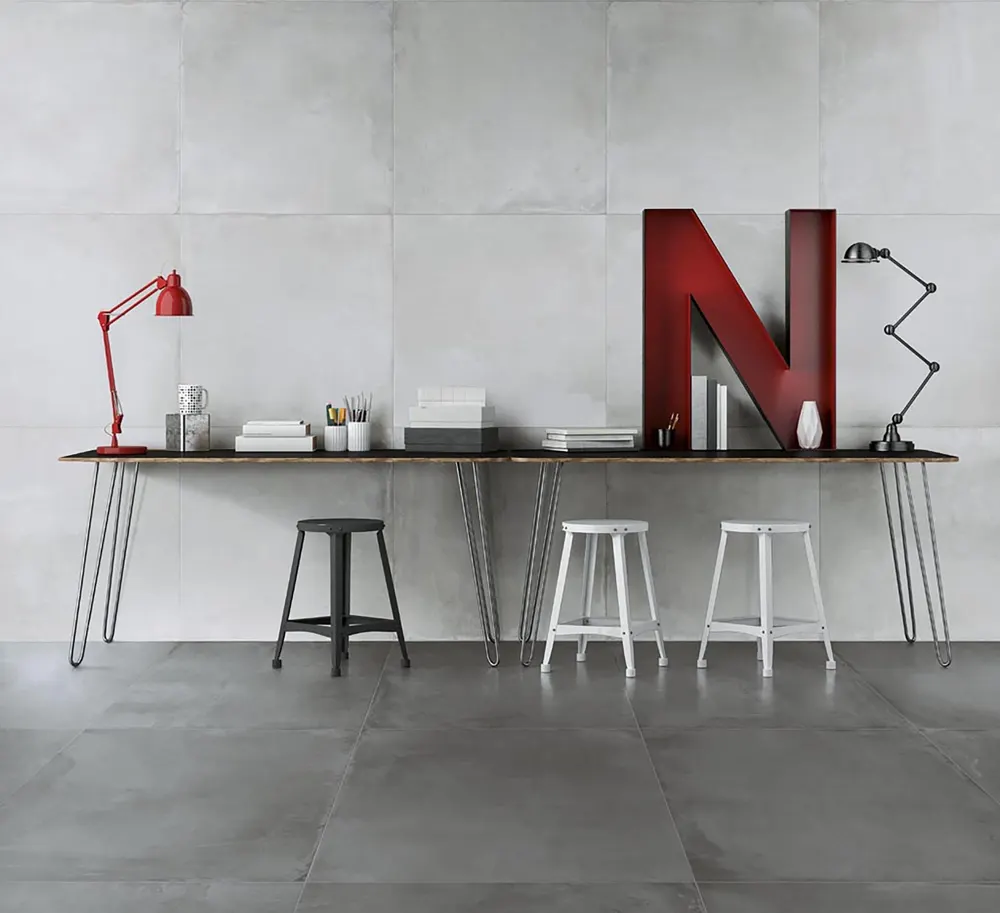 Xbeton Concrete Porcelain Tile — concrete-look porcelain & ceramic tile, available at The Tile Store, Fort Lauderdale
