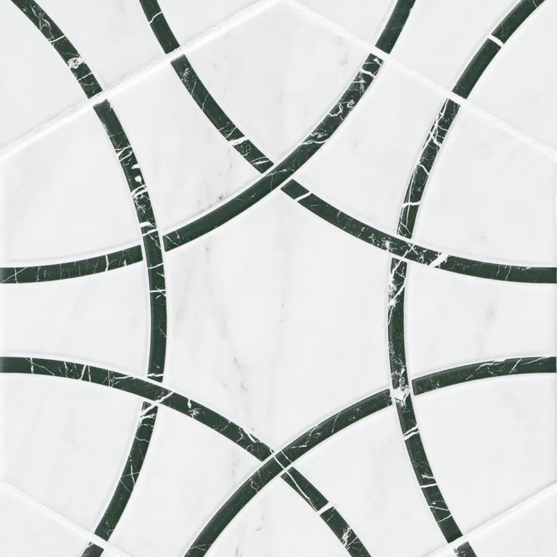Geoglam Midnight Porcelain Tile — marble-look porcelain & ceramic tile, available at The Tile Store, Fort Lauderdale