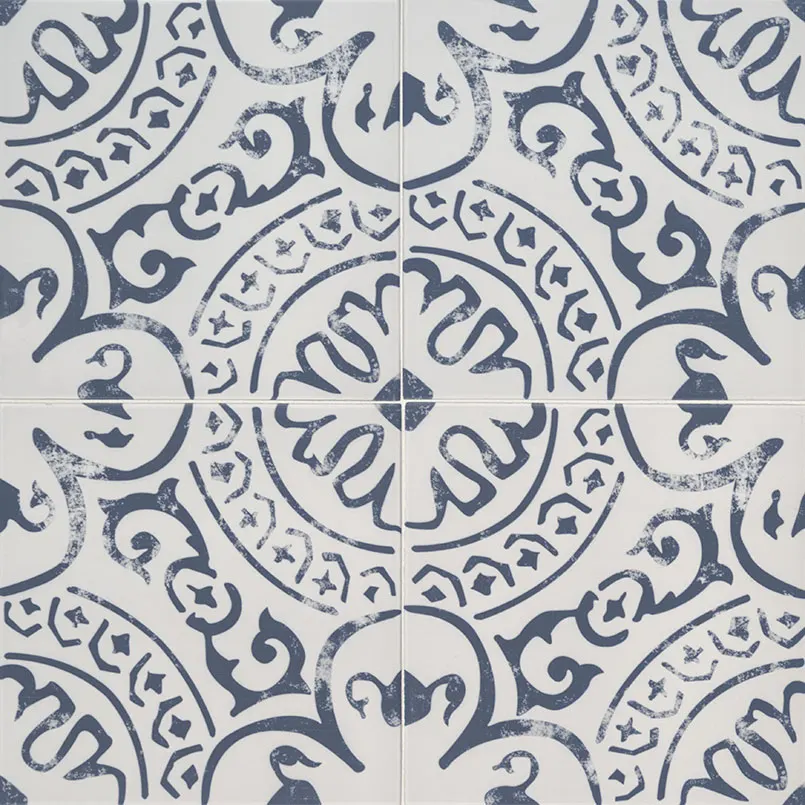 Kenzzi Indigo Porcelain Tile — concrete-look porcelain & ceramic tile, available at The Tile Store, Fort Lauderdale