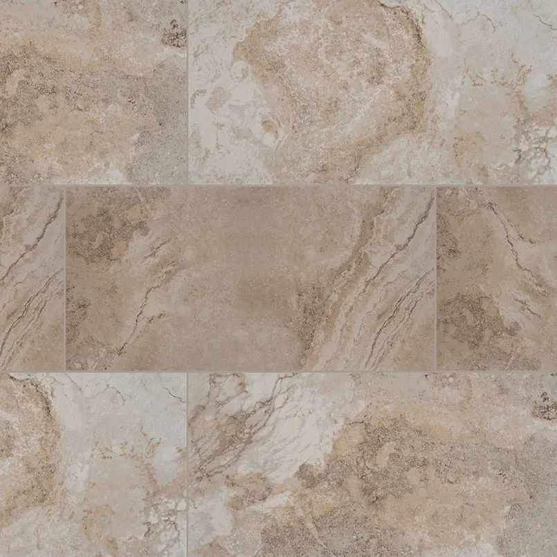 Napa Beige Ceramic Tile — travertine-look porcelain & ceramic tile, available at The Tile Store, Fort Lauderdale