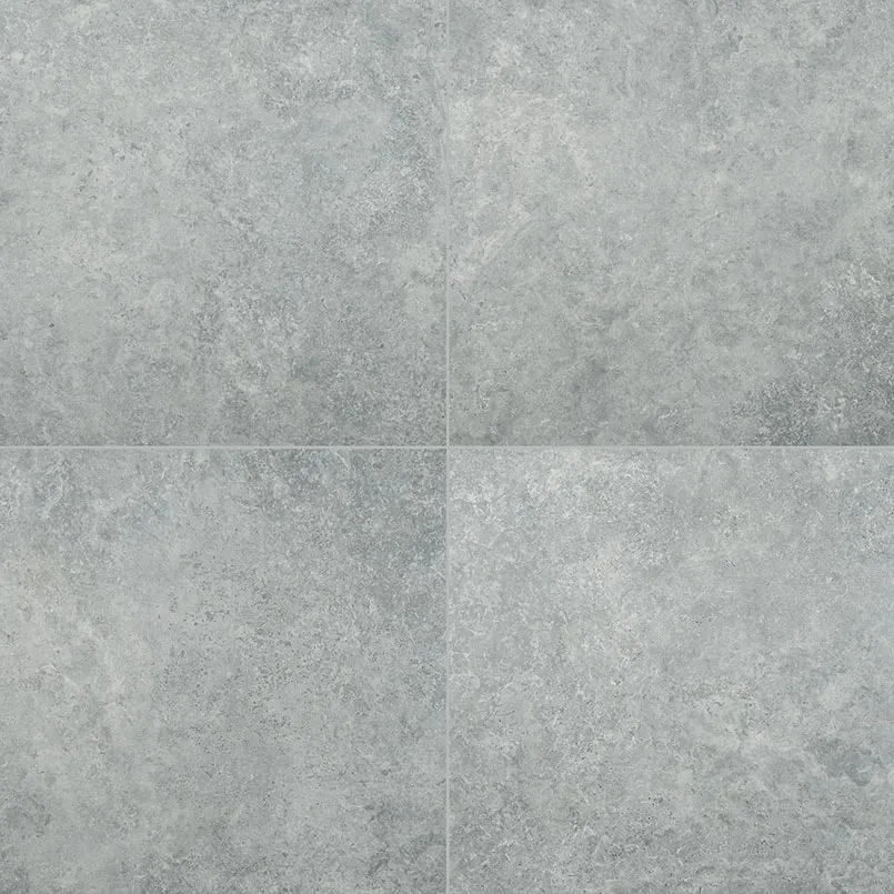 Legions Lunar Silver Tile — travertine-look porcelain & ceramic tile, available at The Tile Store, Fort Lauderdale