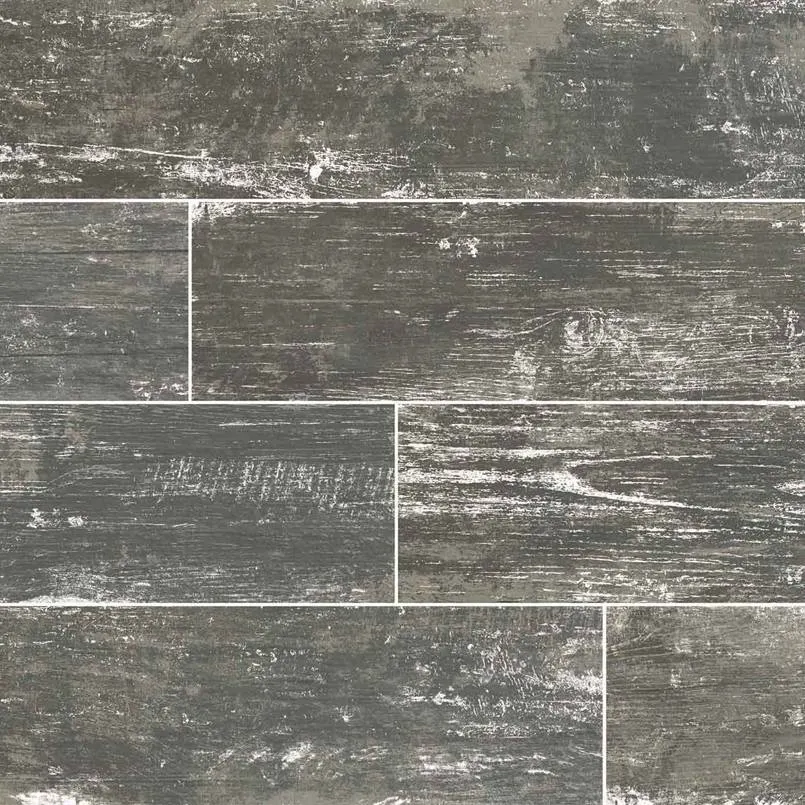 Vintage Silver Porcelain Tile — wood-look porcelain & ceramic tile, available at The Tile Store, Fort Lauderdale