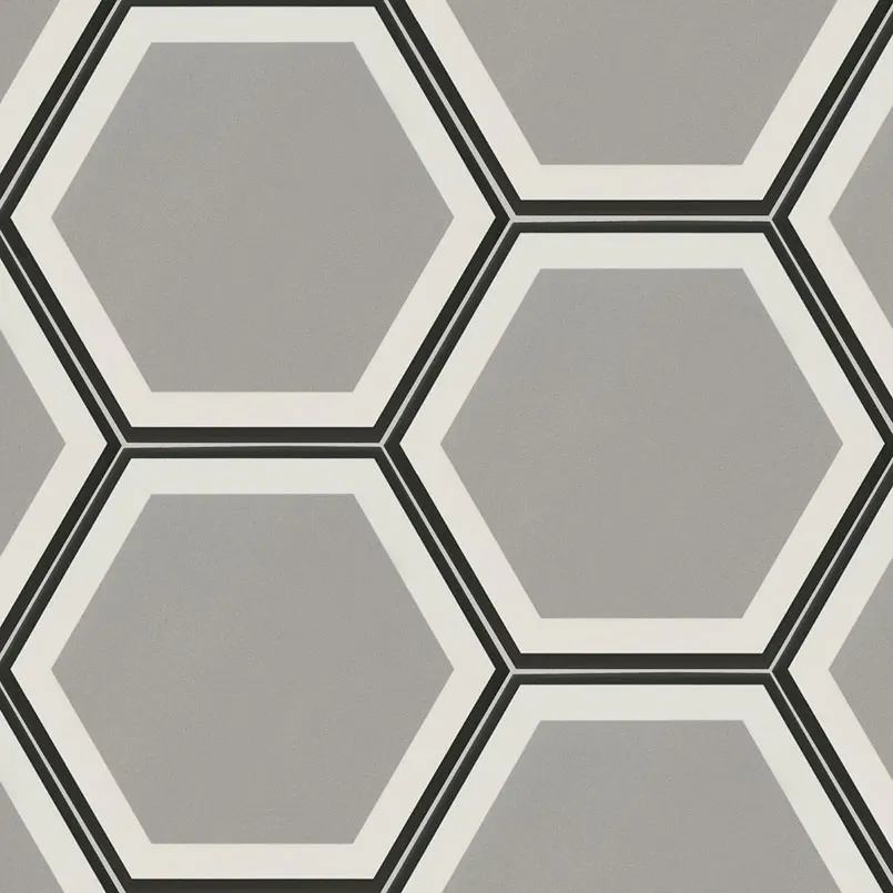 Hexley Hive Hexagon Tile — stone-look porcelain & ceramic tile, available at The Tile Store, Fort Lauderdale