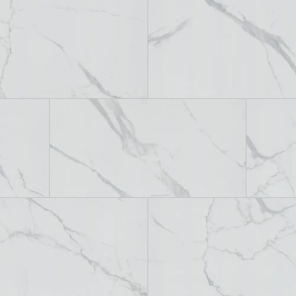 Roman Statuario Porcelain Tile — marble-look porcelain & ceramic tile, available at The Tile Store, Fort Lauderdale