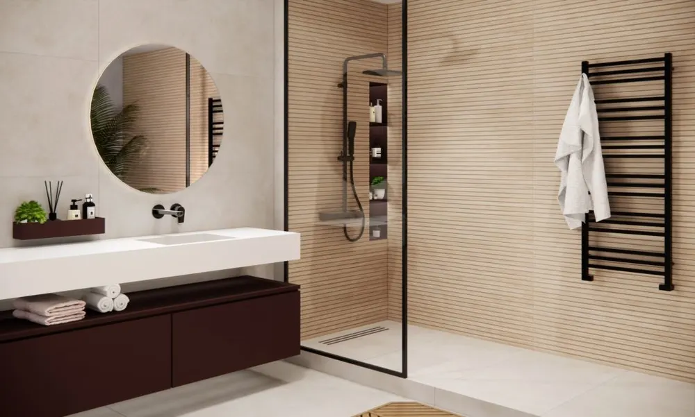 Slats Wood Tile Porcelain Tile — wood-look porcelain & ceramic tile, available at The Tile Store, Fort Lauderdale