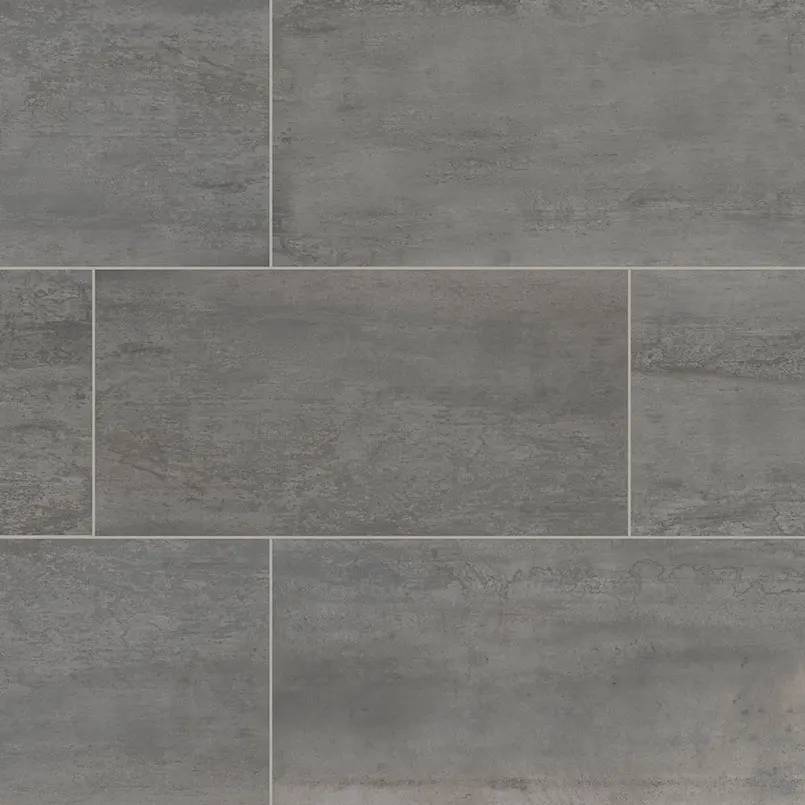 Oxide Magnetite Porcelain Tile — metal-look porcelain & ceramic tile, available at The Tile Store, Fort Lauderdale