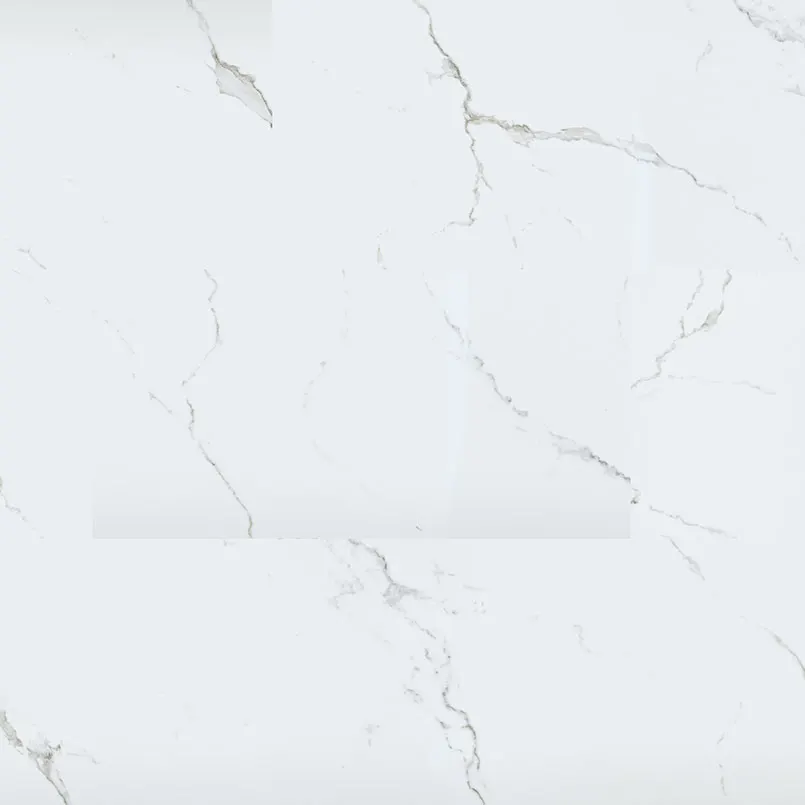 Trecento Calacatta Serra Luxury Vinyl Plank — marble-look luxury vinyl, available at The Tile Store, Fort Lauderdale
