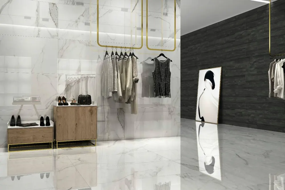 Palatina Marble Porcelain Tile — marble-look porcelain & ceramic tile, available at The Tile Store, Fort Lauderdale