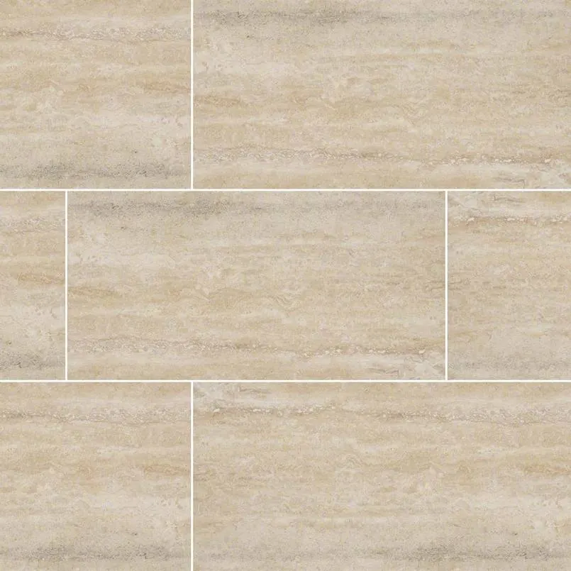 Veneto Sand Porcelain Tile — travertine-look porcelain & ceramic tile, available at The Tile Store, Fort Lauderdale