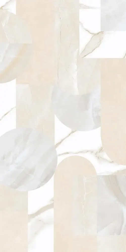 Jonny Crema Deco Porcelain Tile — stone-look porcelain & ceramic tile, available at The Tile Store, Fort Lauderdale
