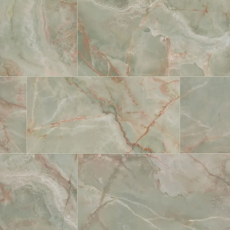 Exotika Verde Vivo Porcelain Tile — marble-look porcelain & ceramic tile, available at The Tile Store, Fort Lauderdale