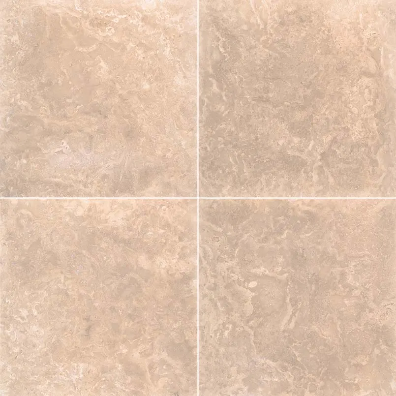 Tuscany Platinum Travertine Tile — travertine-look natural stone, available at The Tile Store, Fort Lauderdale