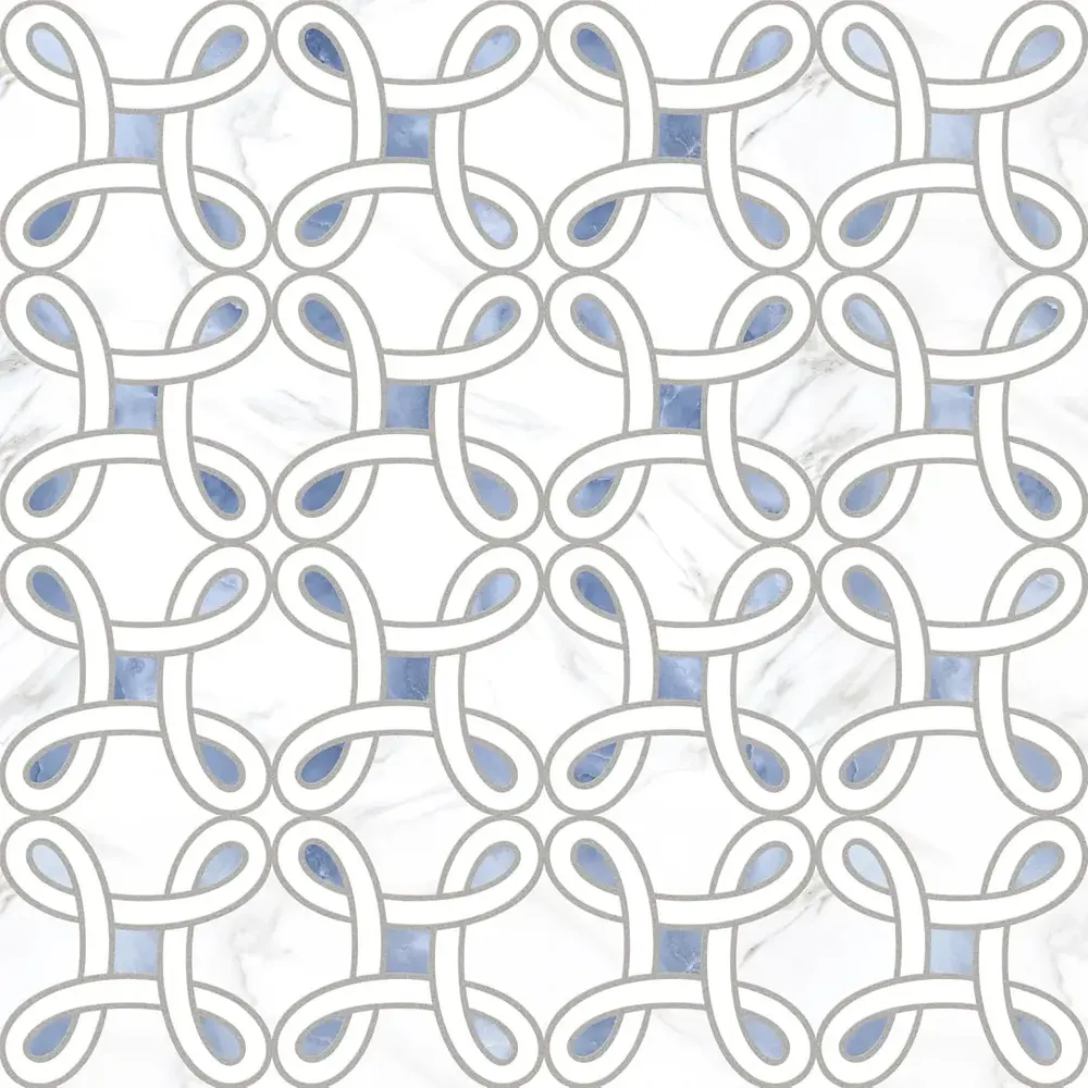 Azul Bahia Twist Porcelain Tile — stone-look porcelain & ceramic tile, available at The Tile Store, Fort Lauderdale