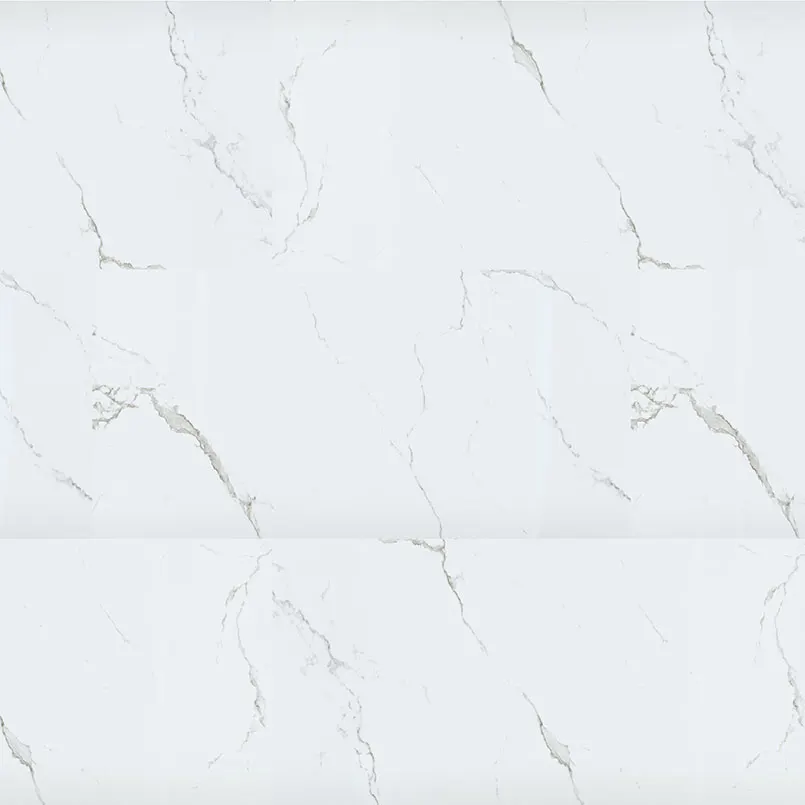 XL Trecento Calacatta Serra Luxury Vinyl Plank — marble-look luxury vinyl, available at The Tile Store, Fort Lauderdale