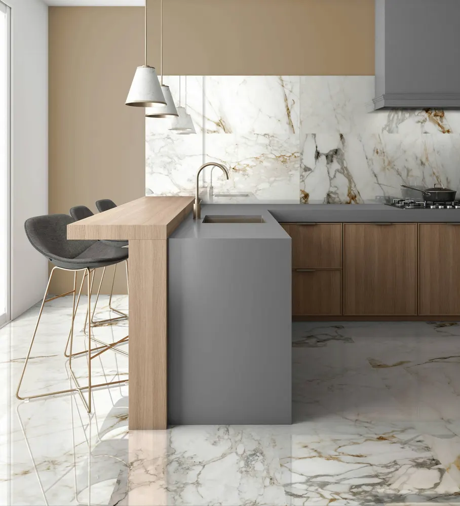 Barnaby Marble Porcelain Tile — marble-look porcelain & ceramic tile, available at The Tile Store, Fort Lauderdale