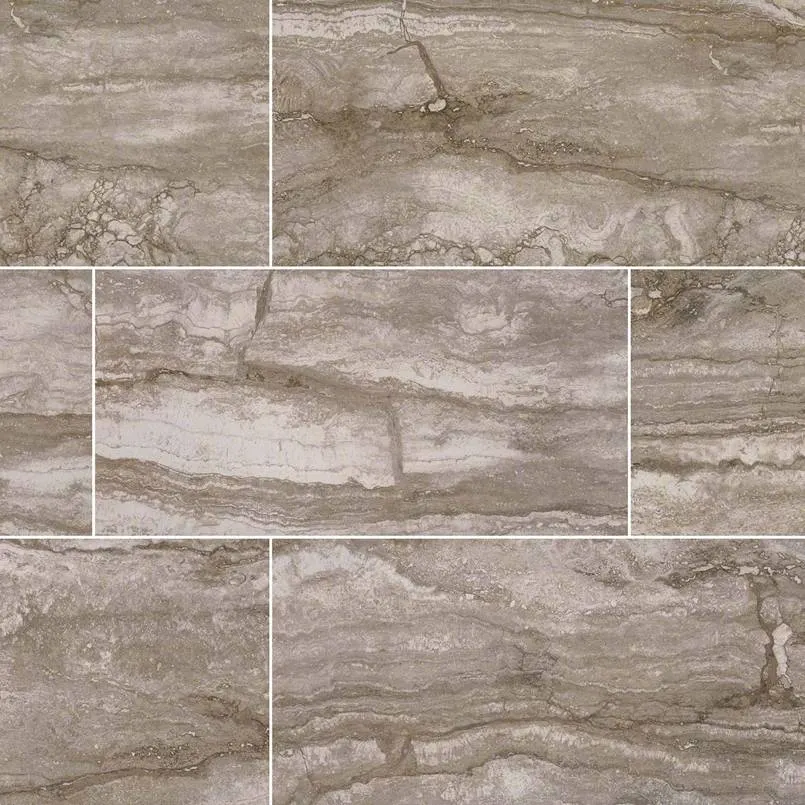 Bernini Camo Porcelain Tile — travertine-look porcelain & ceramic tile, available at The Tile Store, Fort Lauderdale