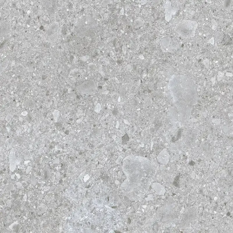 Terrazo Taupe Porcelain Tile — concrete-look porcelain & ceramic tile, available at The Tile Store, Fort Lauderdale