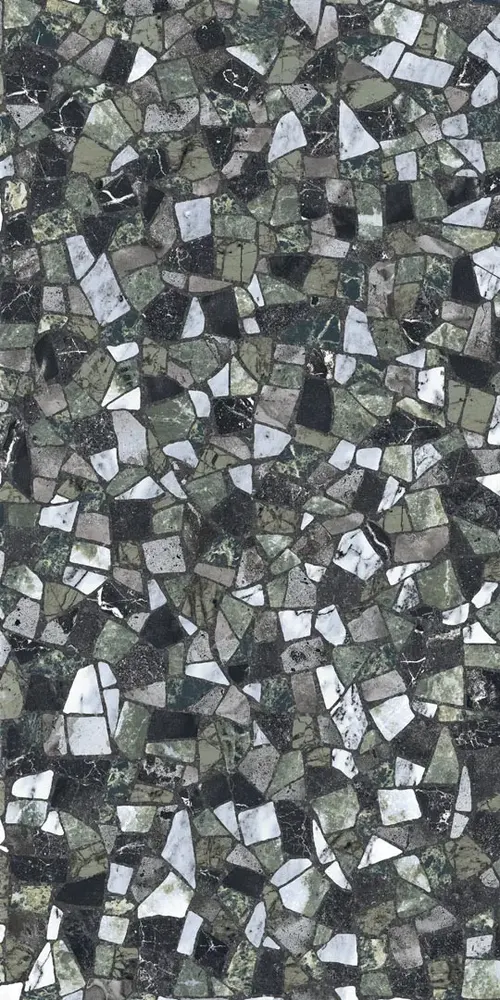 Palladian Green Porcelain Tile — stone-look 3d & decor tile, available at The Tile Store, Fort Lauderdale