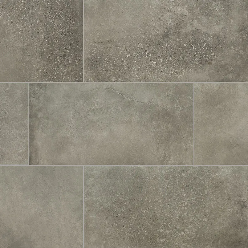 Traktion Calypso Graphite Porcelain Tile — concrete-look porcelain & ceramic tile, available at The Tile Store, Fort Lauderdale