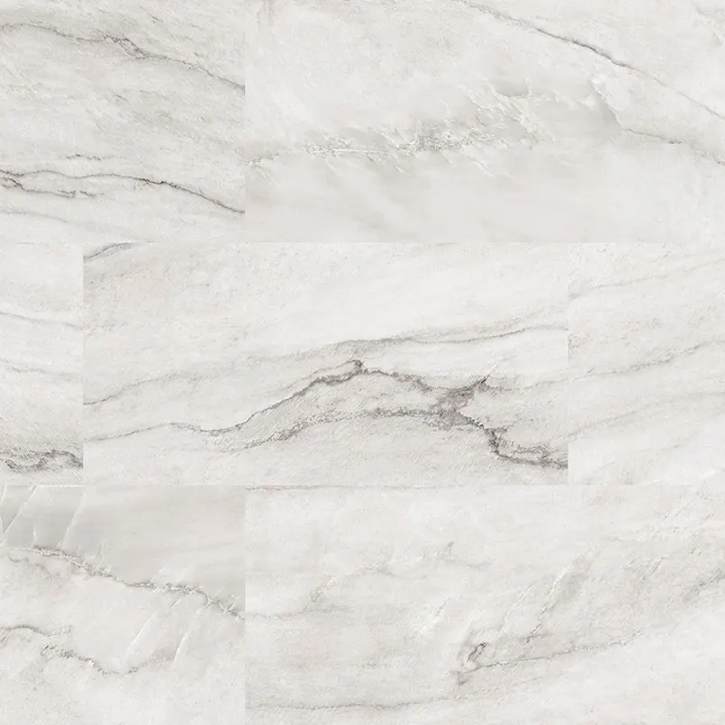 Trecento Quarzo Taj Luxury Vinyl Plank — marble-look luxury vinyl, available at The Tile Store, Fort Lauderdale
