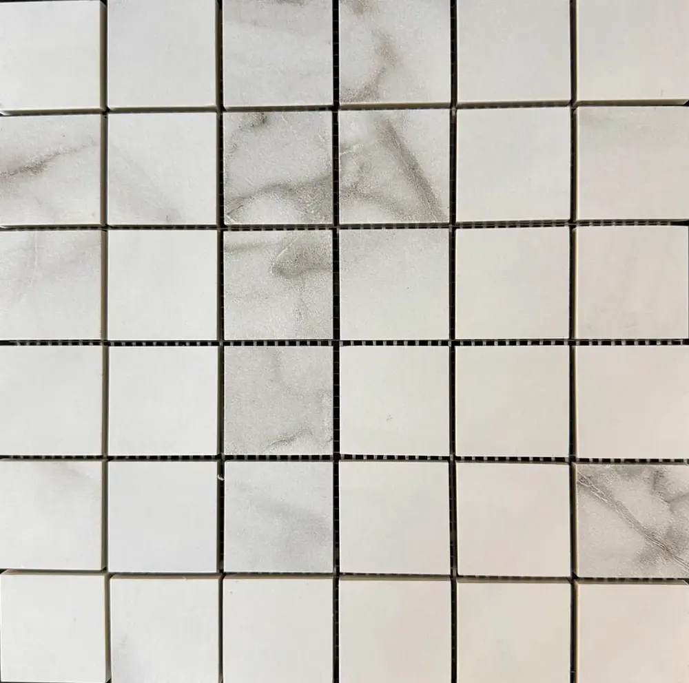 Statuario Classico Porcelain Tile 12" x 12" — marble-look porcelain & ceramic tile, available at The Tile Store, Fort Lauderdale