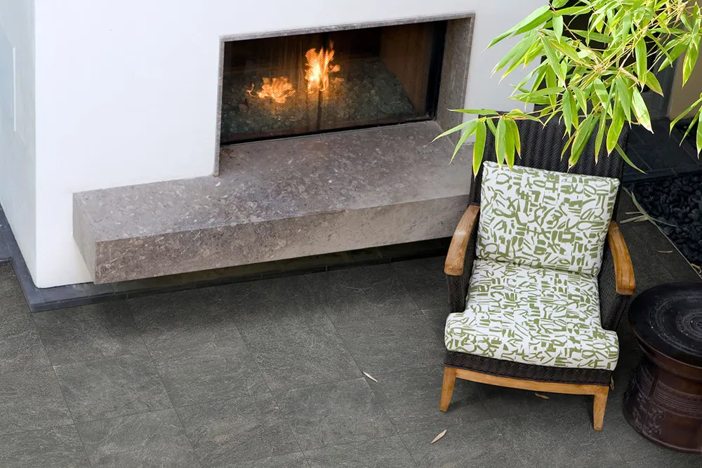Ostrich Grey Quartzite Tile — stone-look natural stone, available at The Tile Store, Fort Lauderdale