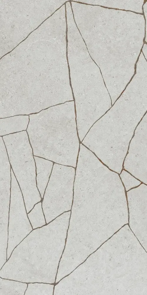 Crepa Bianco Porcelain Tile — stone-look 3d & decor tile, available at The Tile Store, Fort Lauderdale
