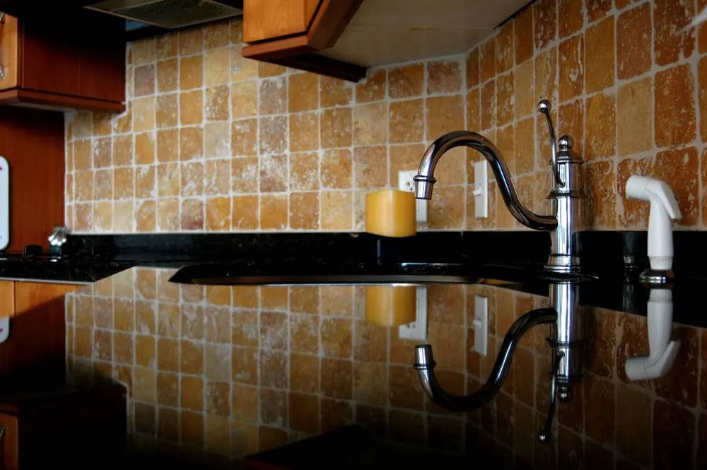 Premium Black Granite Tile — stone-look natural stone, available at The Tile Store, Fort Lauderdale