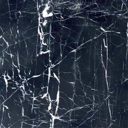 China Black w/Vein Marble Tile — marble-look natural stone, available at The Tile Store, Fort Lauderdale