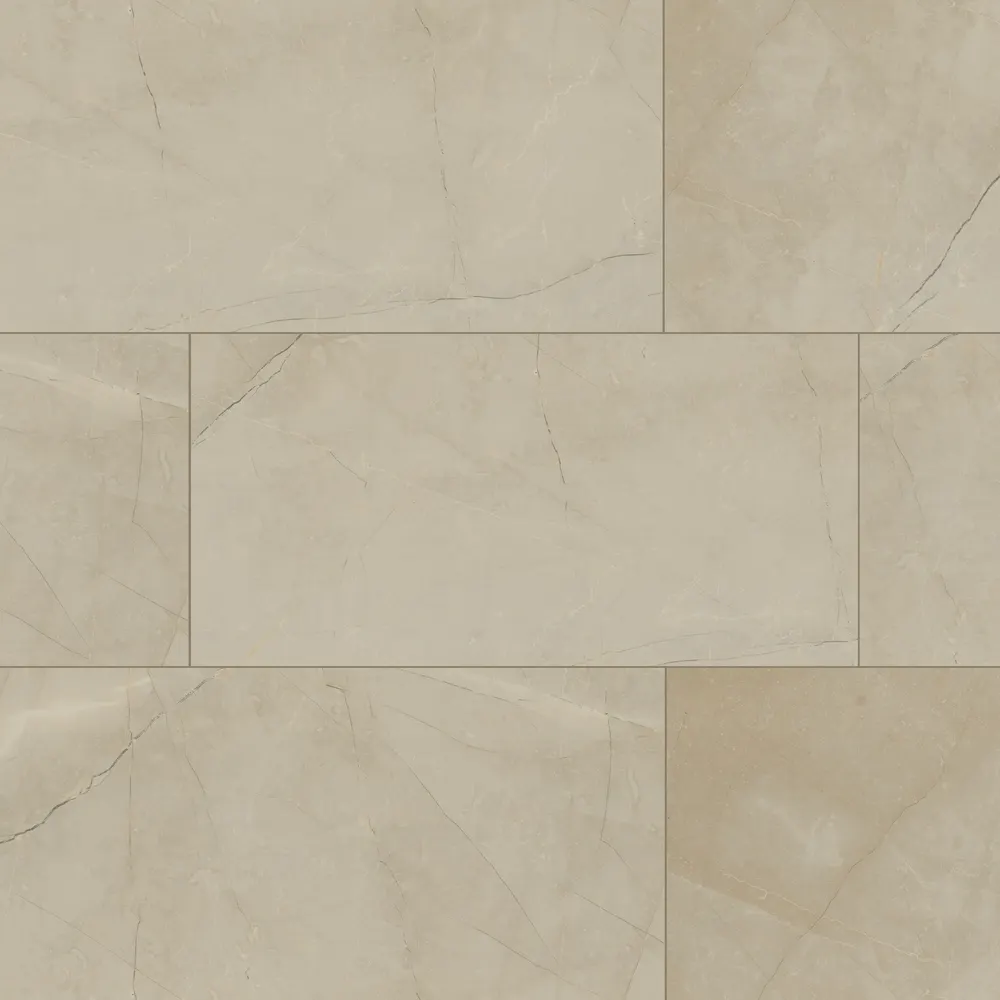 Sande Cream Porcelain Tile — marble-look porcelain & ceramic tile, available at The Tile Store, Fort Lauderdale
