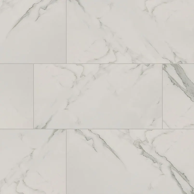 Regallo Calacatta Isla Porcelain Tile — marble-look porcelain & ceramic tile, available at The Tile Store, Fort Lauderdale