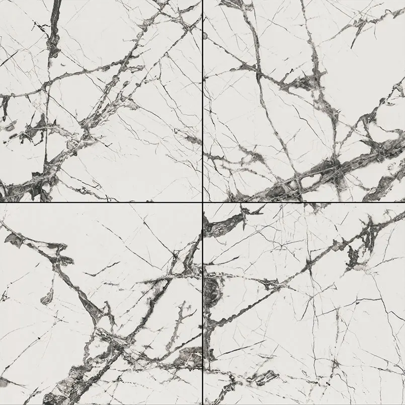 Exotika Lux Iceberg Porcelain Tile — marble-look porcelain & ceramic tile, available at The Tile Store, Fort Lauderdale