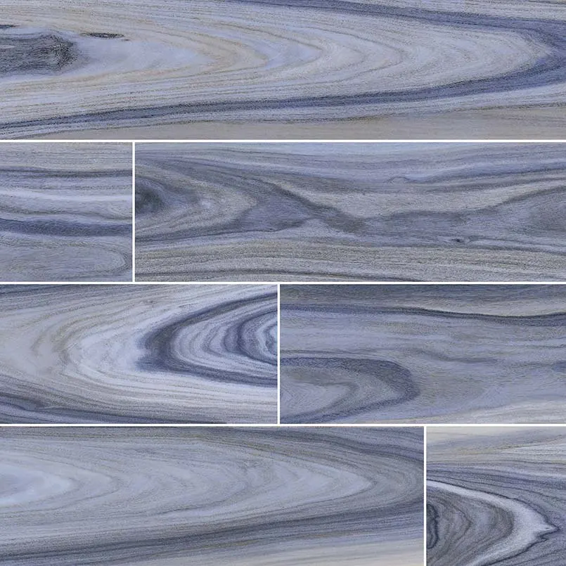 Dellano Exotic Blue Porcelain Tile — wood-look porcelain & ceramic tile, available at The Tile Store, Fort Lauderdale