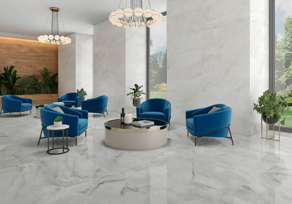 Potomac Marble Porcelain Tile — marble-look porcelain & ceramic tile, available at The Tile Store, Fort Lauderdale