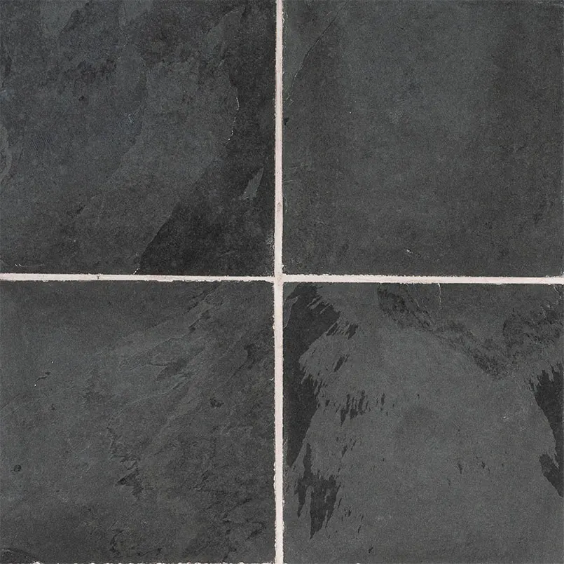 Montauk Black Slate Tile — stone-look natural stone, available at The Tile Store, Fort Lauderdale
