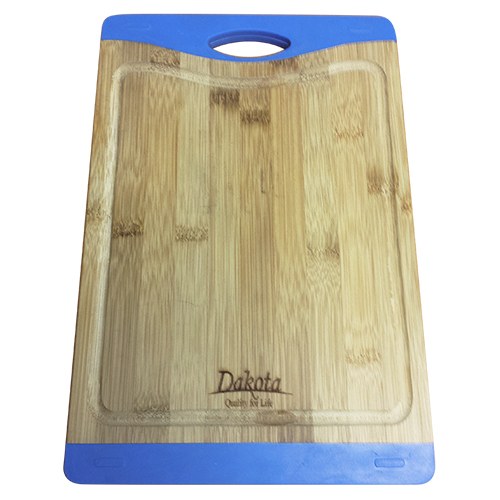Bamboo Cutting Board with Silicone Edge