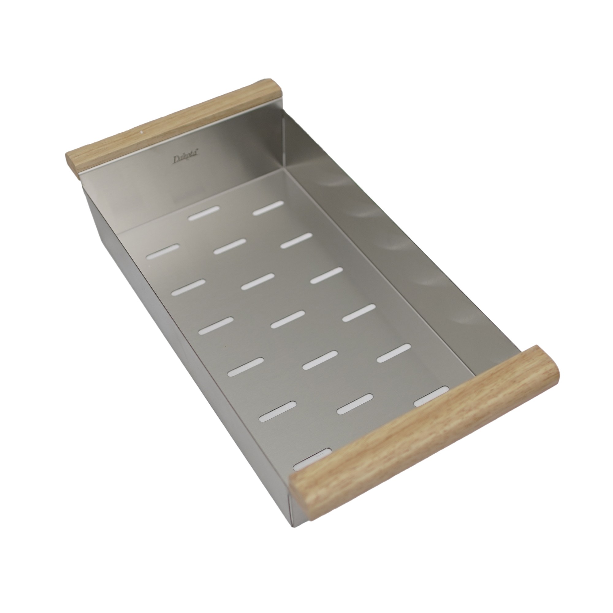 Colander with Wood Handles for 20 in. Workstation Sinks — 17.75 in.