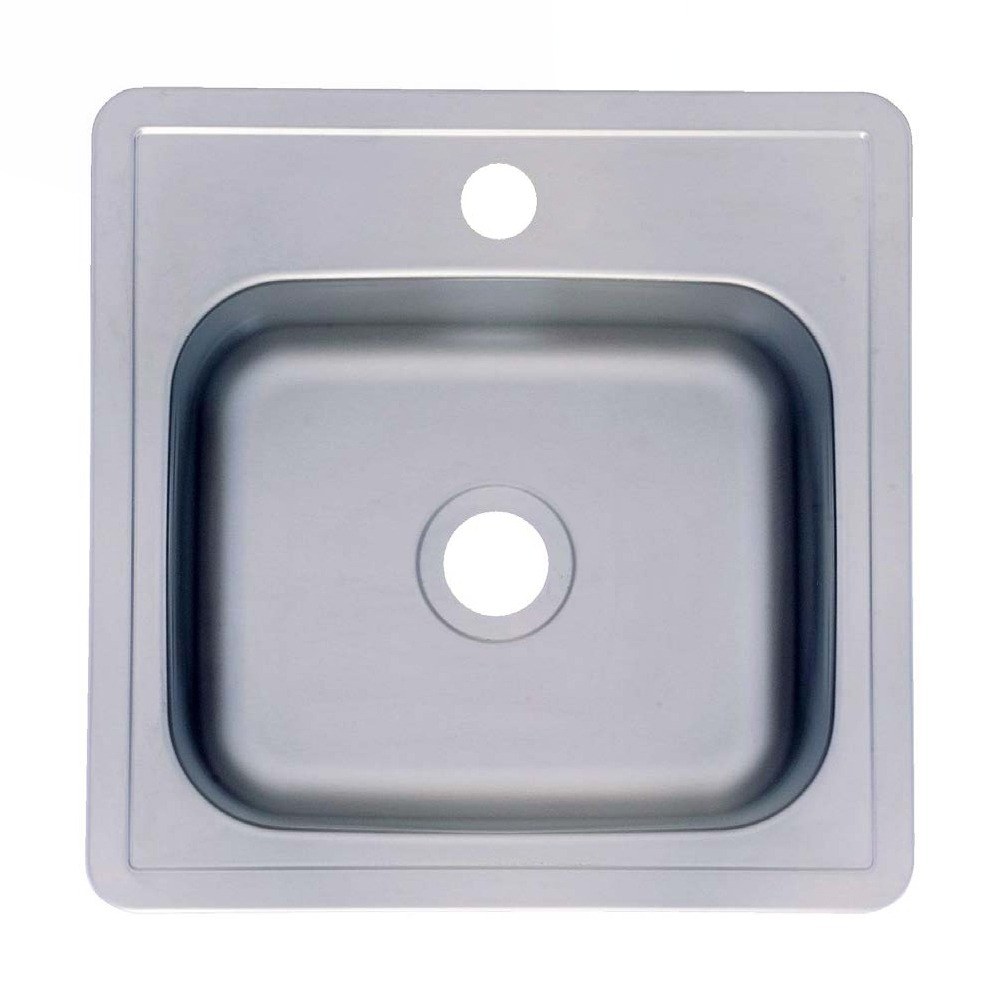 Almera 15 x 15 in. Top-Mount Bar Sink