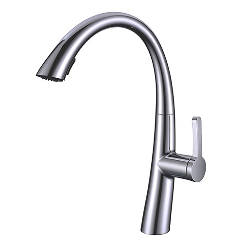 Amarel Single-Handle Pull-Down Kitchen Faucet — Seven Finishes