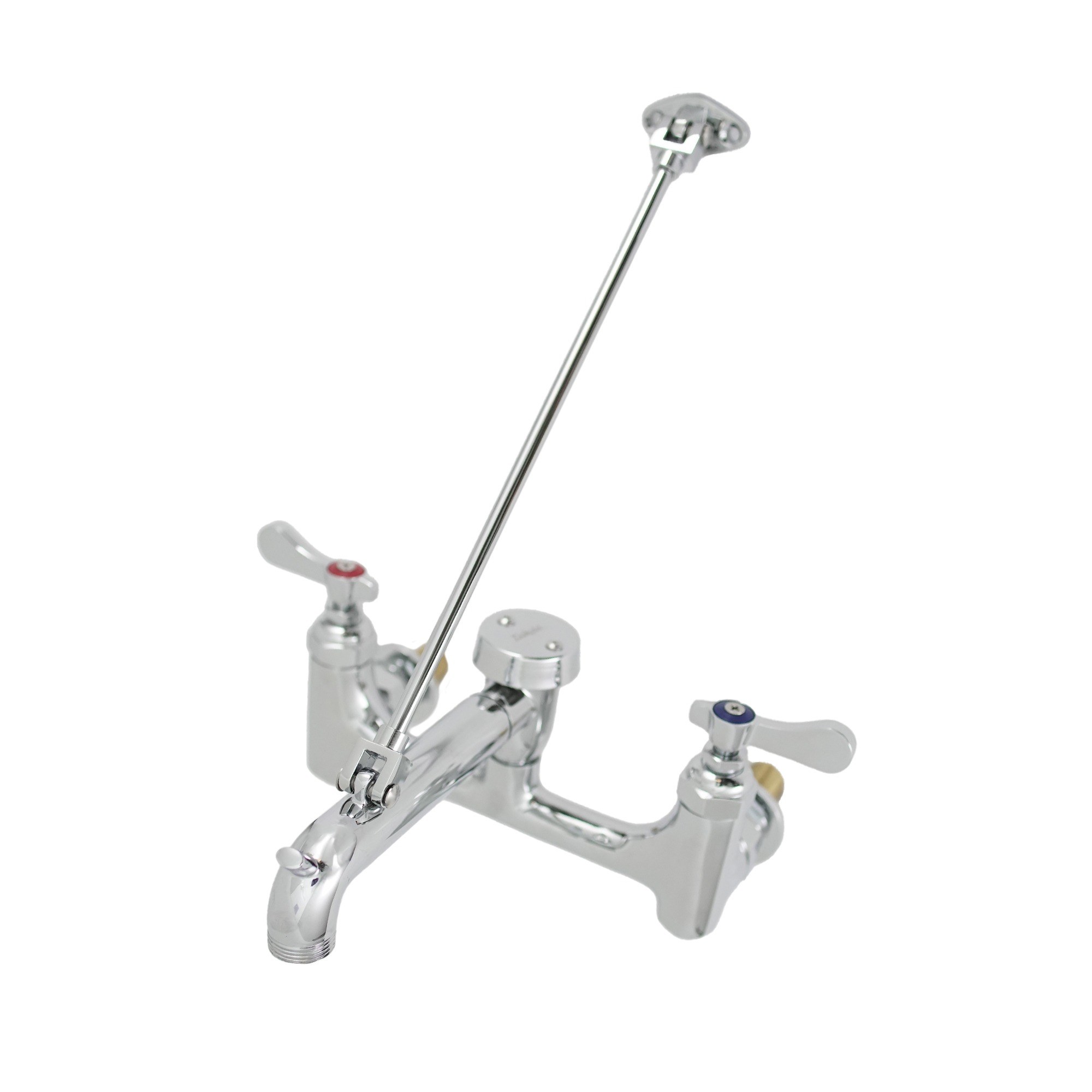 Ardan wall-mounted mop and utility faucet — solid brass