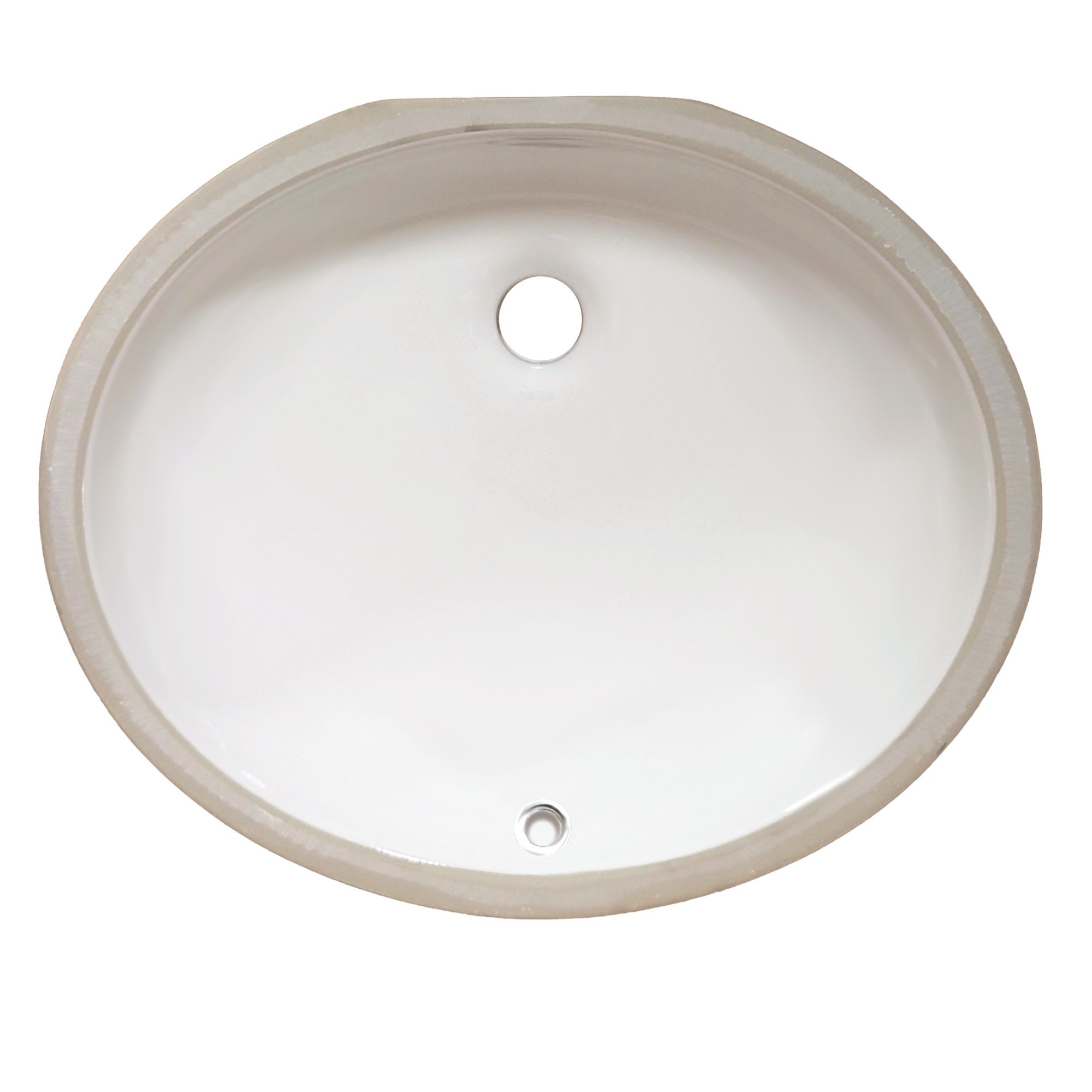 Belvira 17 x 14 in. Oval Undermount Bathroom Sink