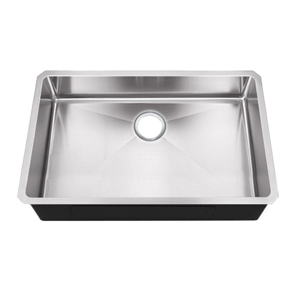Calder 27 x 18 in. ADA Micro-Radius Undermount Kitchen Sink