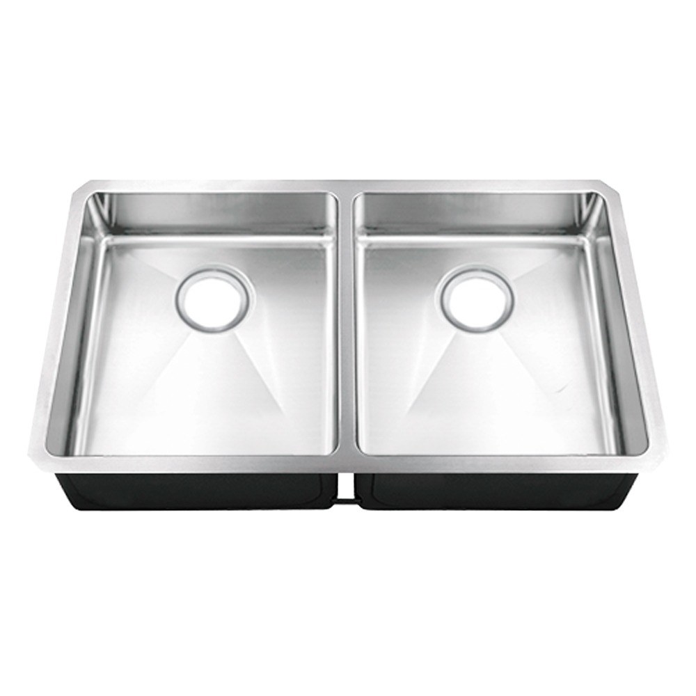 Calder ADA 50/50 Double-Bowl Micro-Radius Undermount Sink