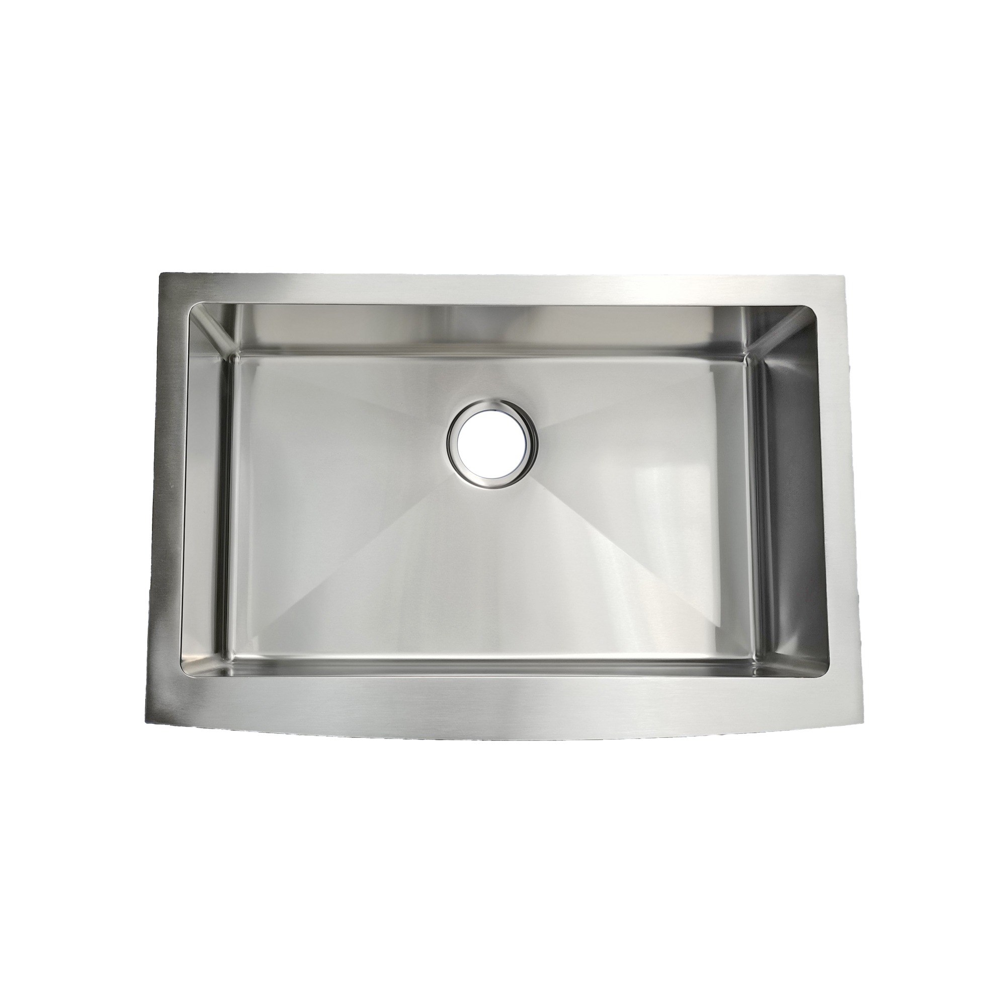Calder 30 x 20 in. Apron Front Single Bowl Kitchen Sink — Micro Radius