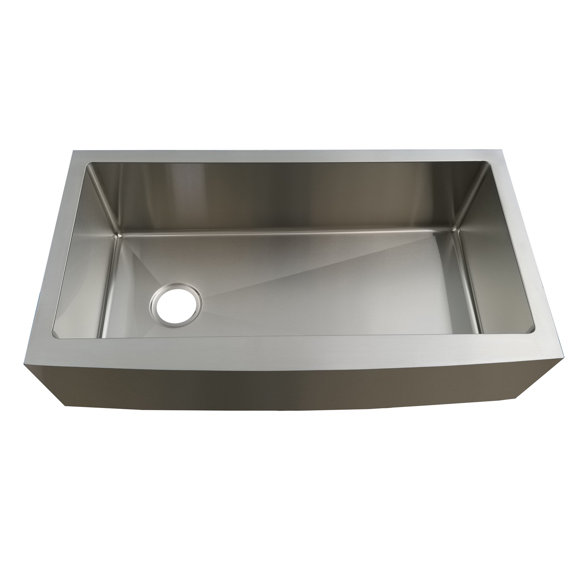 Calder 36 x 20 in. Farmhouse Apron Front Single Bowl Kitchen Sink with Left Drain