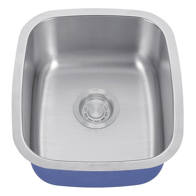 Castellan 19 x 15 in. Bar Sink — Center Drain