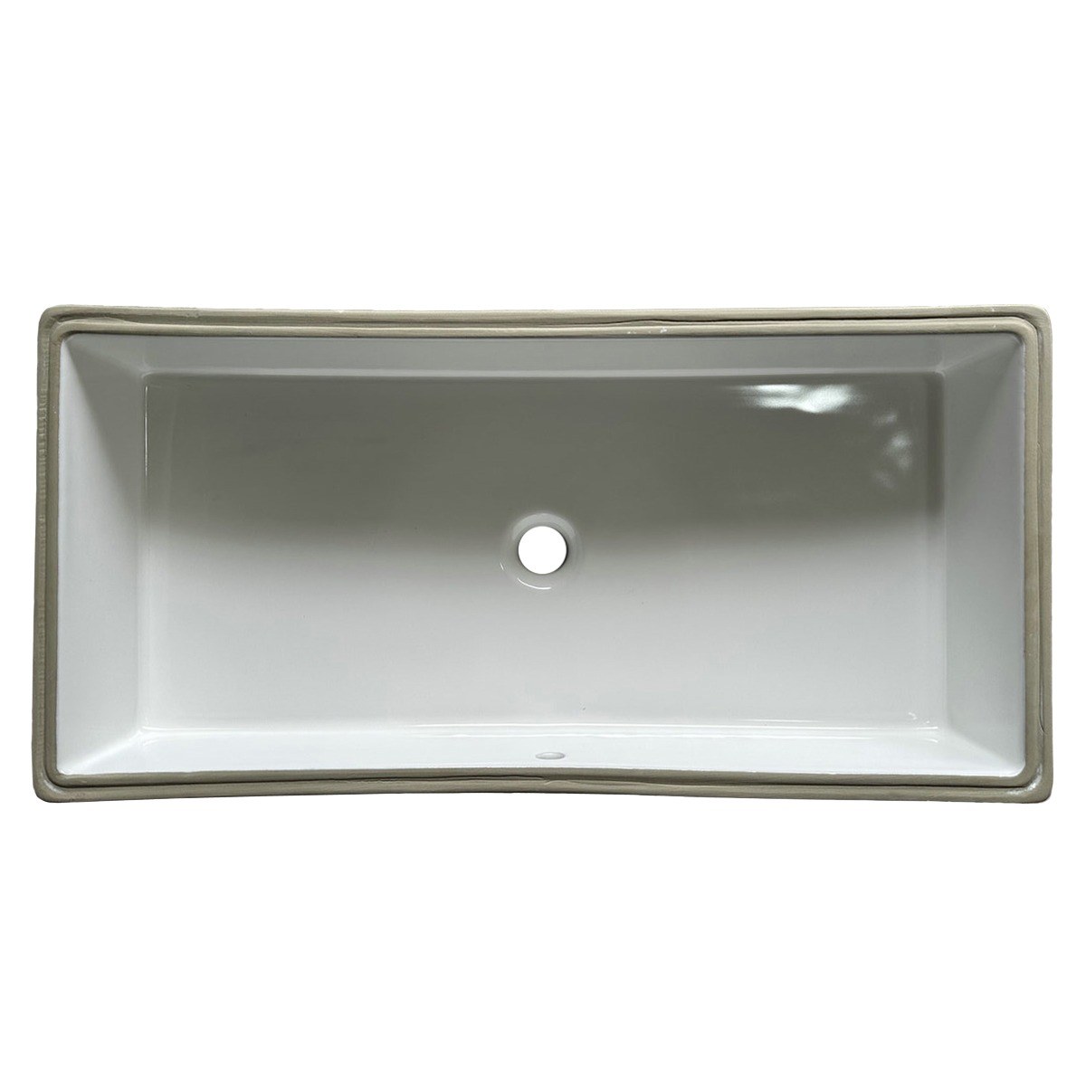 Delmara 30 x 14 in. Undermount Rectangular Bathroom Sink