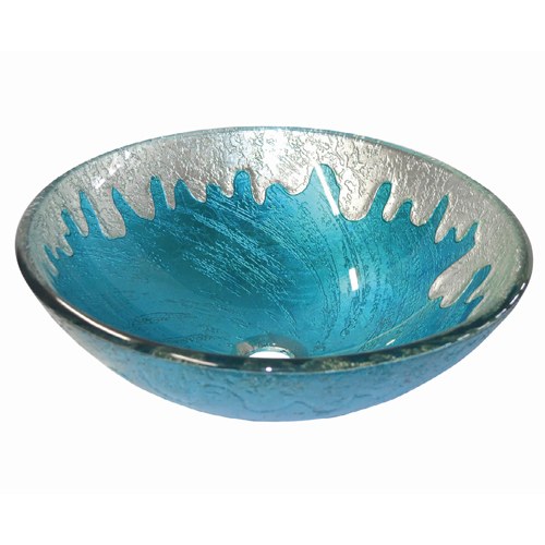 Quintara Round Tempered Glass Vessel Sink