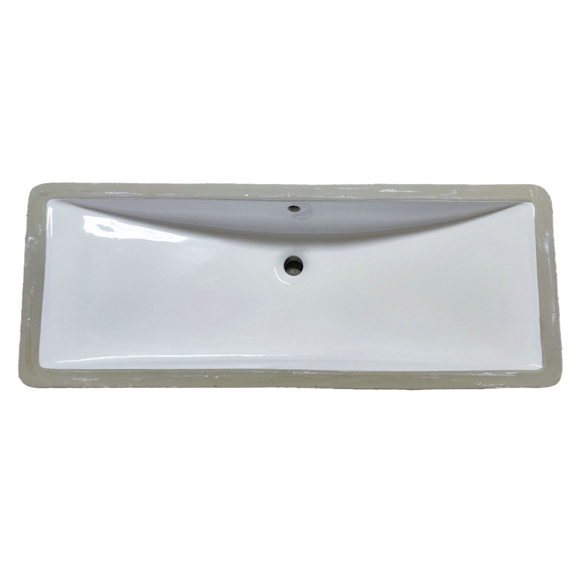 Estoril 38 x 14 in. Undermount Rectangular Bathroom Sink