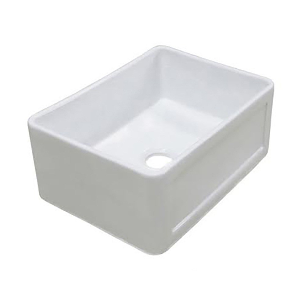 Lucerna 24 x 18 in. Fireclay Farmhouse Sink